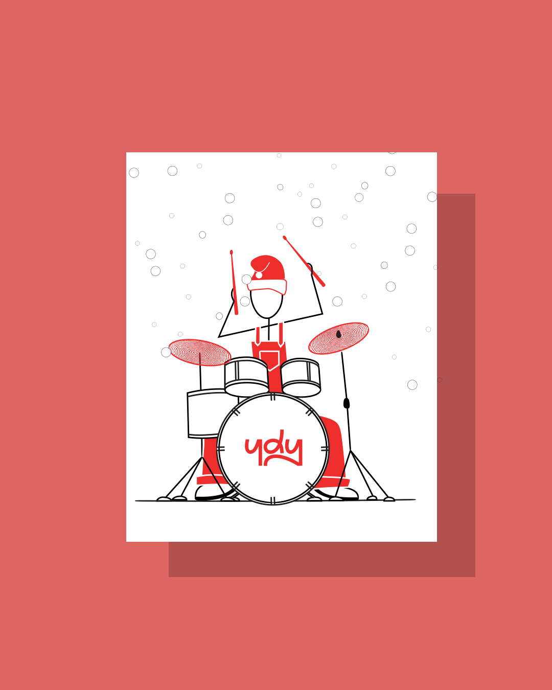 Carte postale Noël Batterie