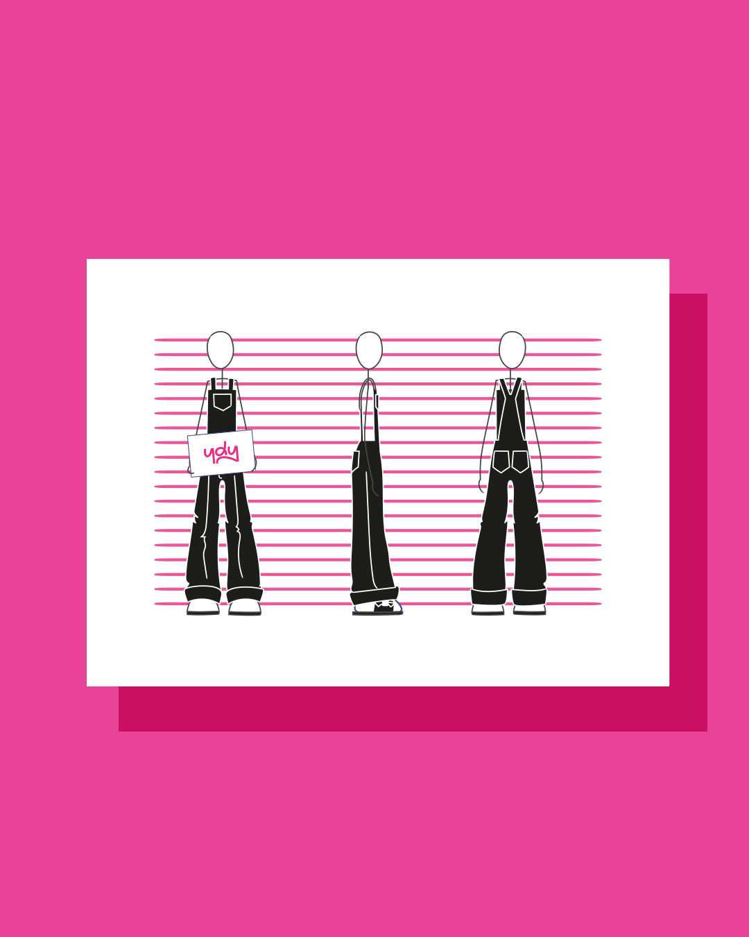 Carte postale Guilty rose