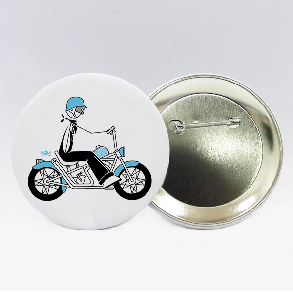 Broche Moto