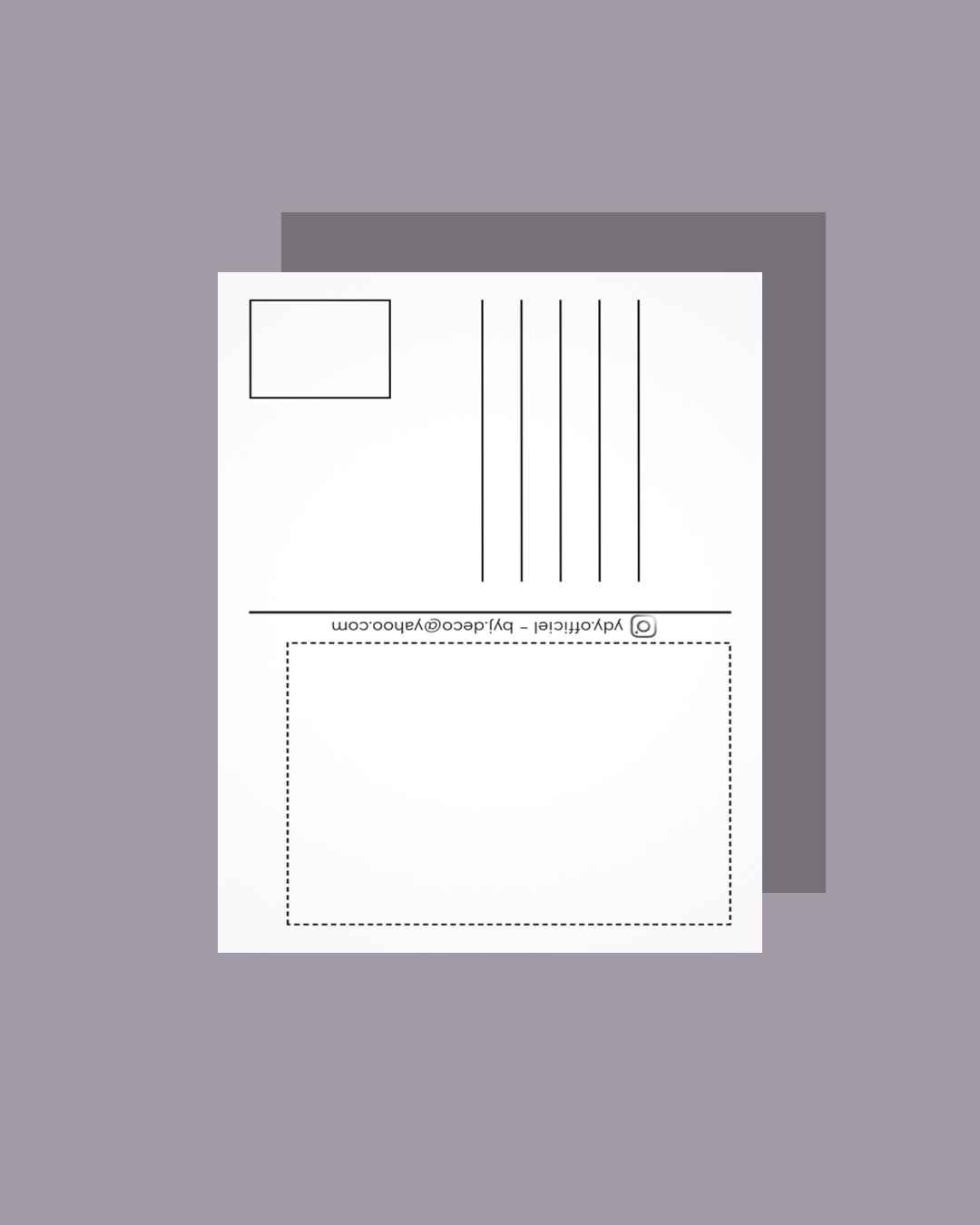 Carte postale Noël Superman